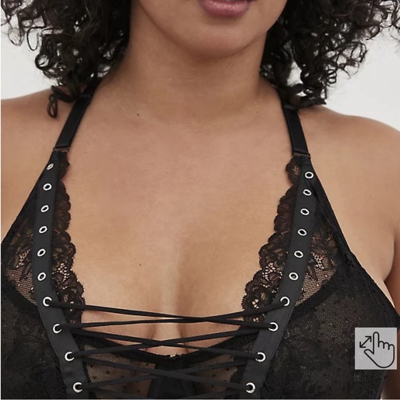 TORRID Laced-up Bra - Picture 4 of 8